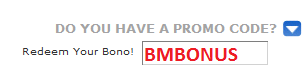 Bonus Code for BetCRIS.com