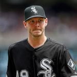 Jun 24, 2015; Minneapolis, MN, USA; Chicago White Sox starting pitcher Chris Sale (49) leaves the game against the Minnesota Twins in the 7th inning at Target Field. The Twins win 6-1. Mandatory Credit: Bruce Kluckhohn-USA TODAY Sports