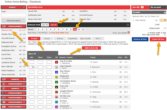 Exacta trifecta superfecta chart Exacta trifecta superfecta chart
